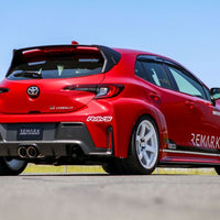 הערה 24+ Toyota GR Corolla Dual Center Exit עם רזונטור שרוף פלדת אל חלד Catback,