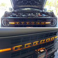 ORACLE Lighting אוניברסלי מואר LED תגי אותיות - גימור משטח Blk מט - R ראה אחריות