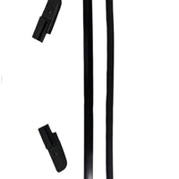 השתוללות 2018+ ג'יפ רנגלר JL (2 ו-4 דלתות) מוט דלת גב רך - שחור