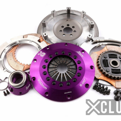 XClutch 07-17 Mitsubishi Lancer EVO X 2.0L 8in Twin Sprung Clutch Clutch