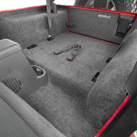 שטיח מיטה 03-06 Jeep LJ Unlimited אחורית 4 יחידות ערכת מטען (כולל דלת תא המטען וספוגית לאמבטיה)