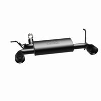 MagnaFlow 07-17 ג'יפ רנגלר JK 3.8/3.6 ל' יציאה אחורית כפולה מפוצלת סרן שחור אגזוז אחורי