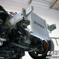 Mishimoto Universal Dual Pass Race רדיאטור 27x19x3 אינץ' רדיאטור אלומיניום