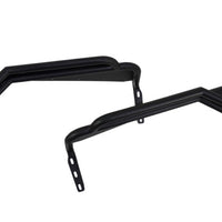 Fishbone Offroad 97-06 ג'יפ רנגלר צינור פלדה פגוש קדמי/אחורי - Blk Txtred Pwdercoat (סט של 4)