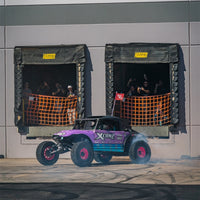 תעשיות קשיחות x SHREDDY 360-Series 6in Lights with/Wt Bcklght (2) + 6 Covers (2 ורוד/2 Teal/2 Blk)