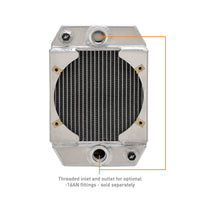 Mishimoto Universal Drag Race Performance רדיאטור אלומיניום - טבעי