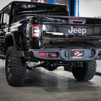 aFe Apollo GT סדרה 409 פלדת אל חלד Cat-Back 2020 Jeep Gladiator 3.6L - קצה מלוטש