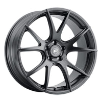 Forgestar CF5V 19x11 / 6x114.3 BP / ET43 / 7.7 אינץ' BS גלגל שחור סאטן