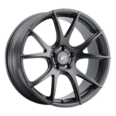 Forgestar CF5V 19x9.5 / 5x114.3 BP / ET29 / 6.4 אינץ' BS גלגל שחור סאטן