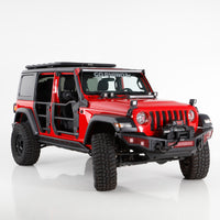 Go Rhino Jeep 18-21 רנגלר JLU/20-21 Gladiator JT Trailline החלפת דלת צינור אחורית