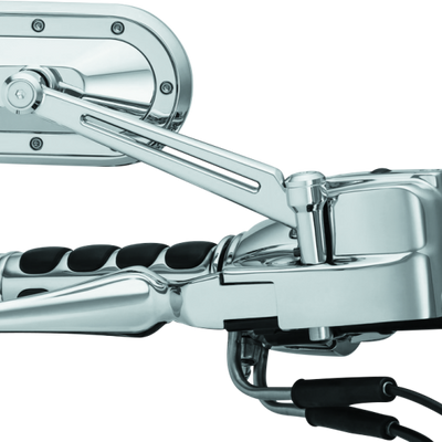 מראות תעשייה כבדה של Kuryakyn כרום