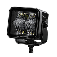 Hella Universal Black Magic 2.7in LED Cube Kit - Flood Beam