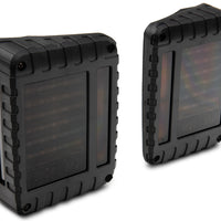 Raxiom 07-18 ג'יפ רנגלר JK LED פנסים אחוריים- בית שחור (עדשה מעושנת)