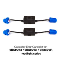 XK Glow Error Canceller Capacitor Lite Elite RBG נורות פנסים (2 ב-1) - H10HB3HB4