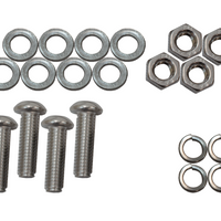 Fishbone Offroad 2018+ Jeep Wrangler JL - Black Aluminum Hawse Fairlead לוחית רישוי