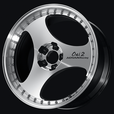 Advan RSII 18X9.5 +41 5-98 PCD Racing Hyper Black