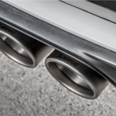 Akrapovic 2018 Porsche 911 GT3 (991.2) סט צינור זנב (טיטניום)