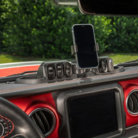 Rugged Ridge 18- 22 Jeep Wrangler JL/ 20-22 Gladiator Eclipse Sun Shade שחור טופ קשיח- שחור