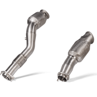 Akrapovic 2021+ BMW M3 (G80)/M4 (G82)/ BMW M2 (G87) DownPipe עם ממיר קטליטי (SS)