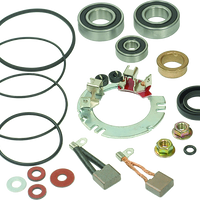 BikeMaster Honda Starter Rebuild עם מברשת