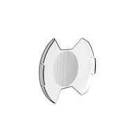 KC HiLiTES SlimLite 8 אינץ'. LED אור מגן SAE נהיגה (מגן בלבד) - ברור