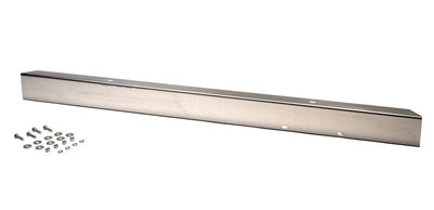 קנטרול 45-86 ג'יפ CJ 54 אינץ' פגוש קדמי ללא חורים (ללא חורי לוחית רישוי)- כסף מלוטש