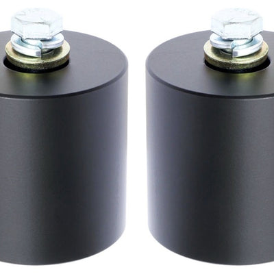 RockJock JL Bump Stop Kit קדמי עם חומרת מרווחי אלומיניום בילט