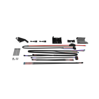 Rockford Fosgate 1998-2013 הארלי דייווידסון ערכת התקנת מגבר לאופנועים