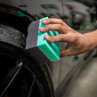 כימיקל בחורים Durafoam Contoured Large Tire Dressing Pad