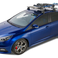 מנשא סקי/סנובורד אוניברסלי Rhino-Rack - מתאים ל-4 זוגות מגלשיים או 2 סנובורדים - שחור