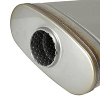 aFe MACH Force XP 304 משתיק קול מפלדת אל חלד 2.5 אינץ' מרכז/אופסט 18 אינץ' L x 9 אינץ' W x 4 אינץ' H