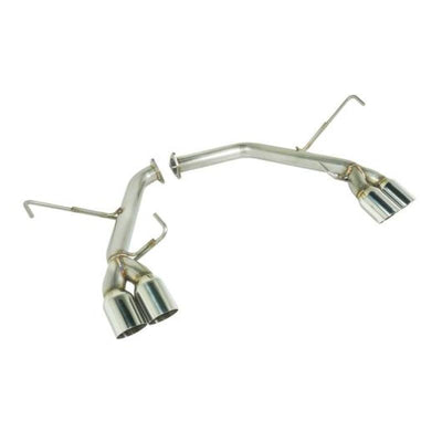 הערה 15-18 סובארו SPT WRX/STI אגזוז אחורי עם קצה קיר יחיד מנירוסטה