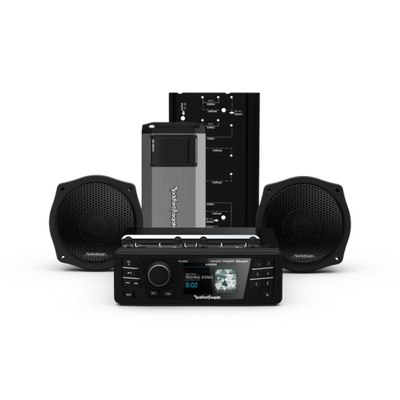 Rockford Fosgate 1998-2013 Harley Davidson Street Glide PMX Stage 2 ערכת שמע