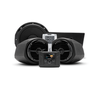 Rockford Fosgate Polaris General 400 וואט סטריאו רמקול קדמי תחתון עם ערכת סאב וופר