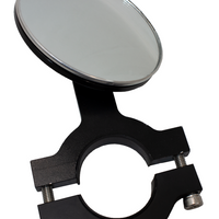 Fishbone Offroad Tube Door Mirror Billet אלומיניום - מעיל אבקה שחור