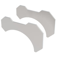 ערכת תושבת צינור/צינור נירוסטה בורלה אוניברסלי 2.25 אינץ' T-304