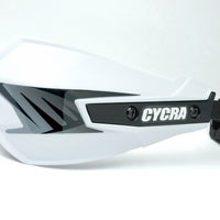 Cycra Vortex Hand Guard/w אוניברסלי U-Clamps - לבן