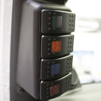 Daystar 2007-2018 ג'יפ רנגלר JK 2WD/4WD - A-Pillar Rocker Switch Pod (כולל מתגים)