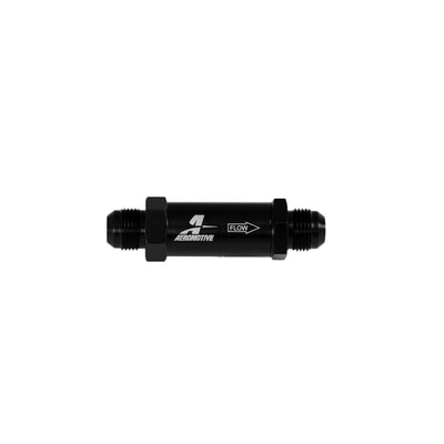 Aeromotive In-line Full Flow Check Valve (-10 AN Flare) - שחור