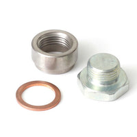 חיישן Haltech O2 ריתוך עם מכונת כביסה נחושת ופקק הבלקה M18 x1.5