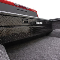 ארגז כלים למשאית סלולרית מאלומיניום (56 אינץ') - שחור