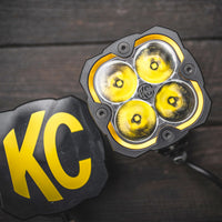 KC HiLiTES FLEX ERA 4 צבע טבעת מסגרת זהב (ea)