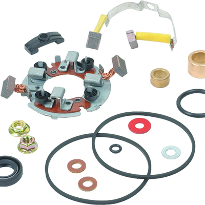 BikeMaster Honda Starter Rebuild עם מברשת