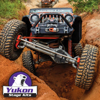 Yukon 18-23 Jeep JL & JT M220 Rear/M210 Front Stage 2 Package Kit 5.38 RATIO עם כיסויי F&R
