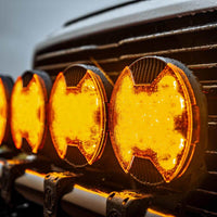 KC HiLiTES SlimLite 8 אינץ'. LED Light Shield נהיגה (מגן בלבד) - ענבר