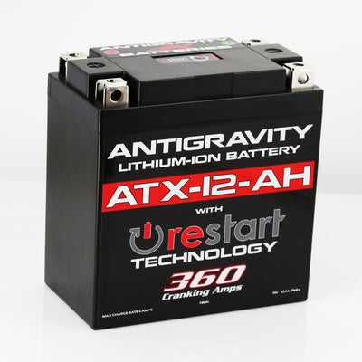Antigravity YTX12B-BS סוללת ליתיום עם הפעלה מחדש
