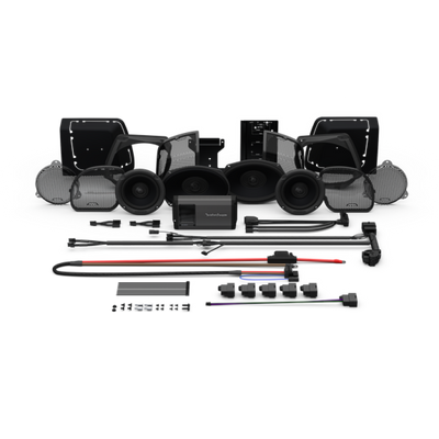 ערכת שמע של Rockford Fosgate 2014+ Harley Davidson Road Glide/Street Glide Stage 3