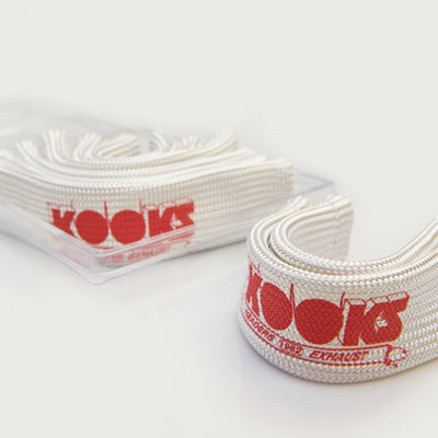 סט שרוול מצת אוניברסלי של קוקס - טבעי עם לוגו אדום (סט של 8)