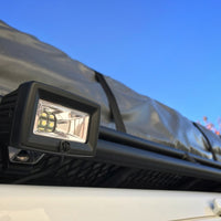 KC HiLiTES C-Series C2 LED 2 אינץ'. אזור גיבוי Flood Light 20w (סינגל) - שחור