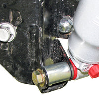 RockJock JK Shock Mount Relocation Kit אחורי תחתון עם צמד חומרה